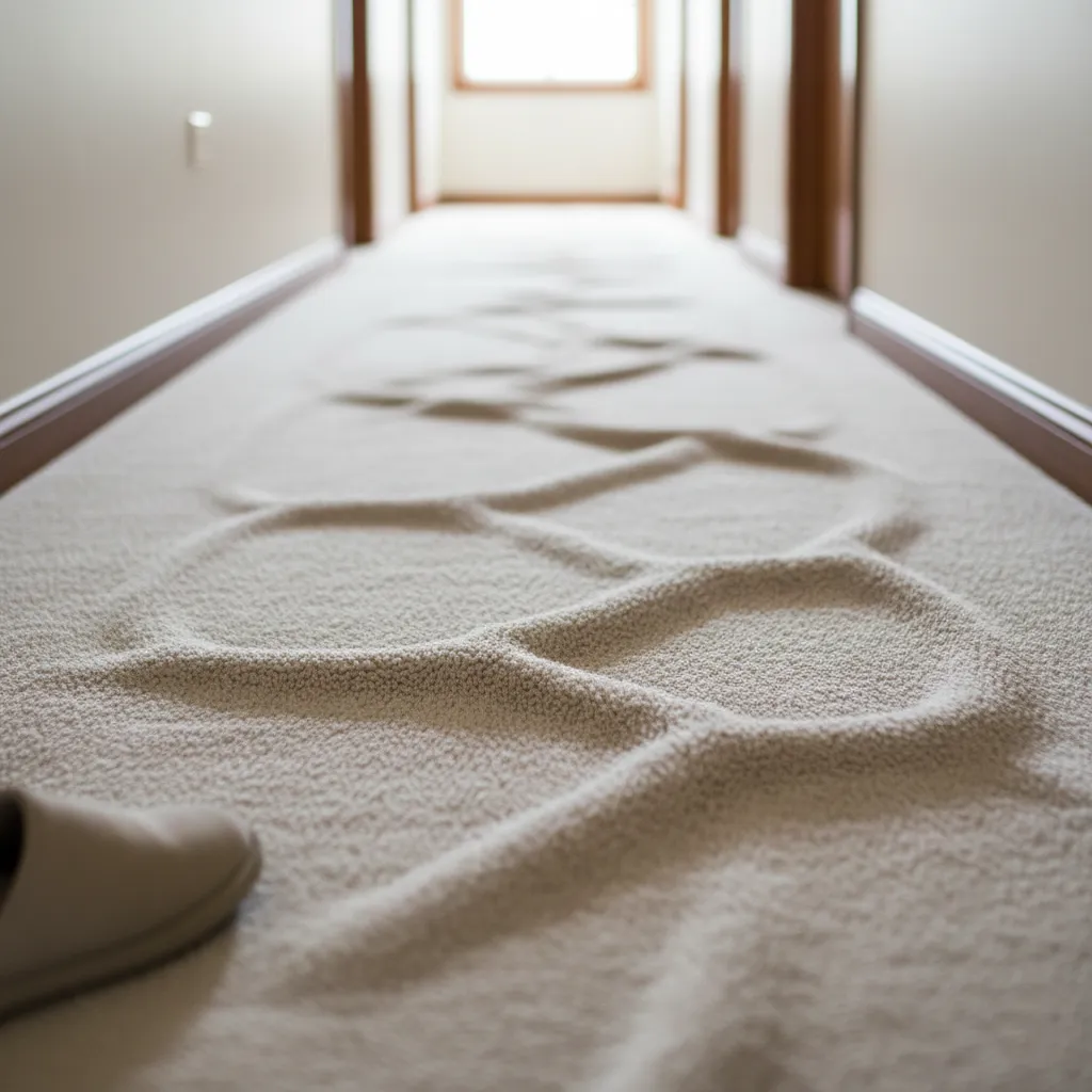 carpet buckling